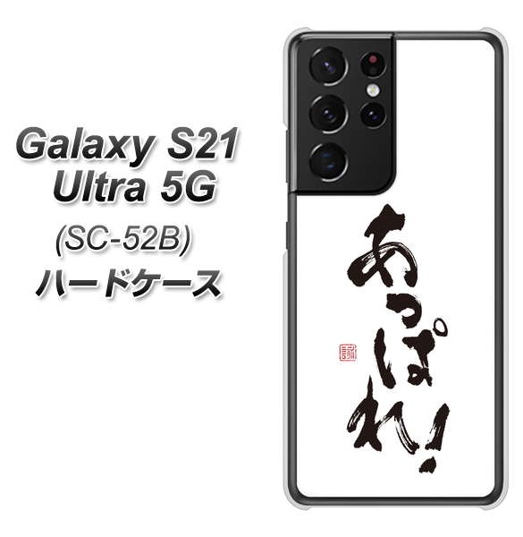 Galaxy S21 Ultra 5G SC-52B docomo OE846 あっぱれ！ ハードケース 背面印刷