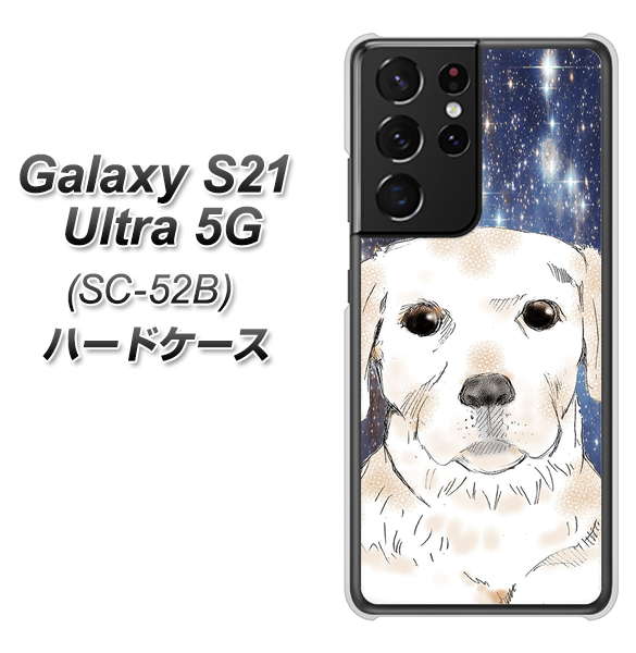 Galaxy S21 Ultra 5G SC-52B docomo YD820 ラブラドールレトリバー01 ハードケース 背面印刷