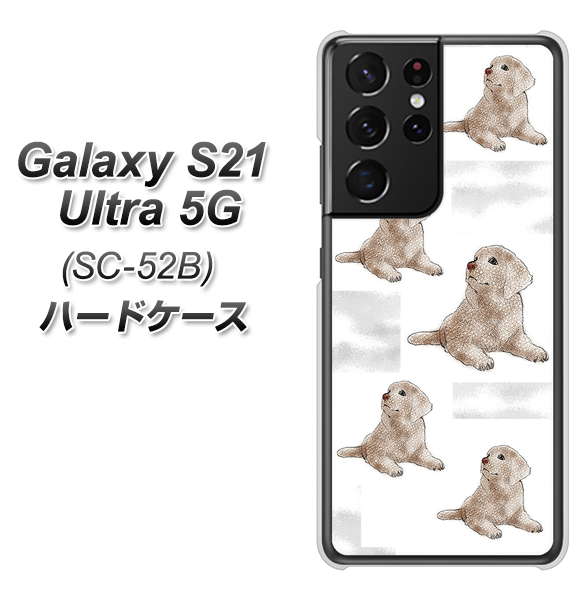 Galaxy S21 Ultra 5G SC-52B docomo YD823 ラブラドールレトリバー04 ハードケース 背面印刷