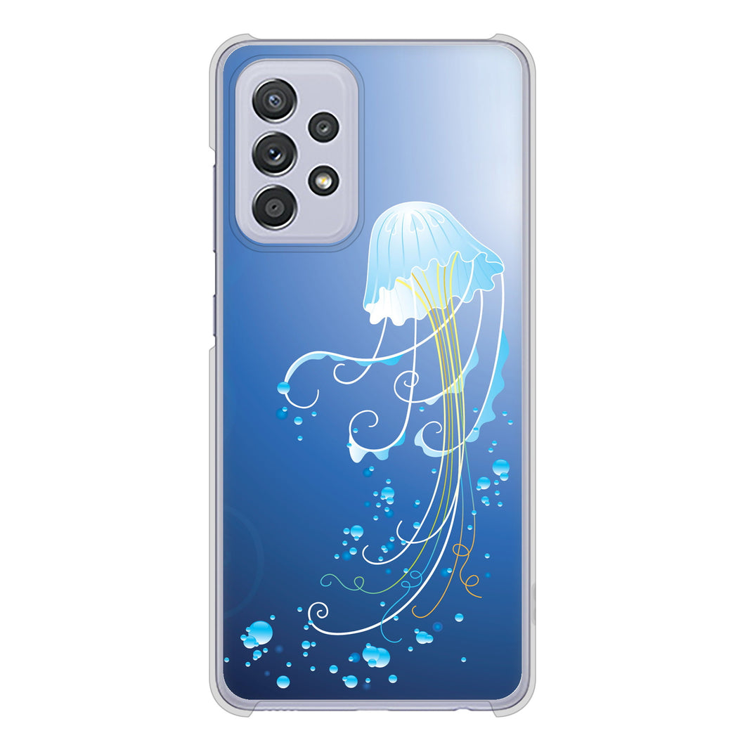Galaxy A52 5G SC-53B 362 ジェリーフィシュ ハードケース 背面印刷