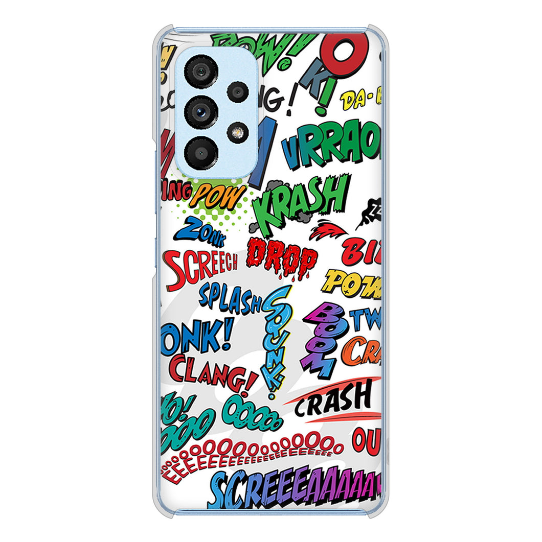 Galaxy A53 5G SC-53C docomo 271 アメリカン キャッチコピー ハードケース 背面印刷