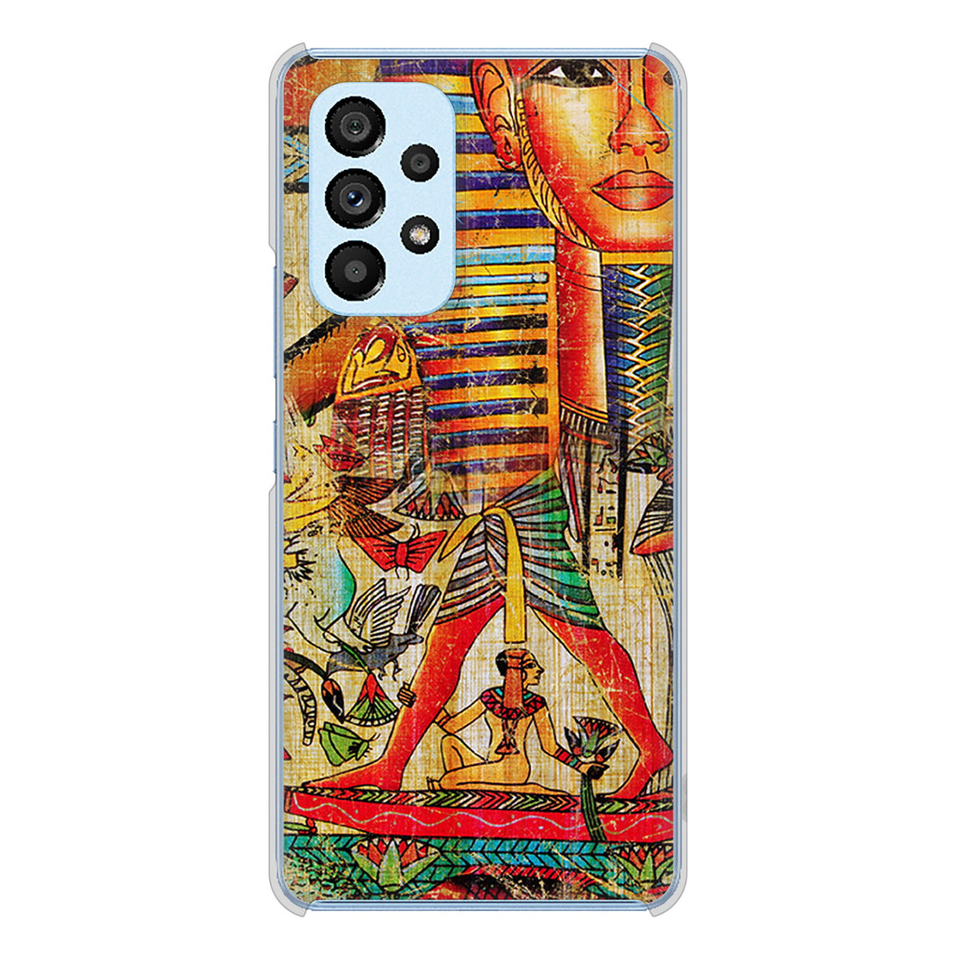 Galaxy A53 5G SC-53C docomo 329 ナイル ツタンカーメン ハードケース 背面印刷