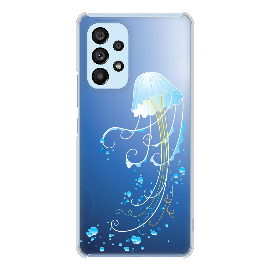 Galaxy A53 5G SC-53C docomo 362 ジェリーフィシュ ハードケース 背面印刷