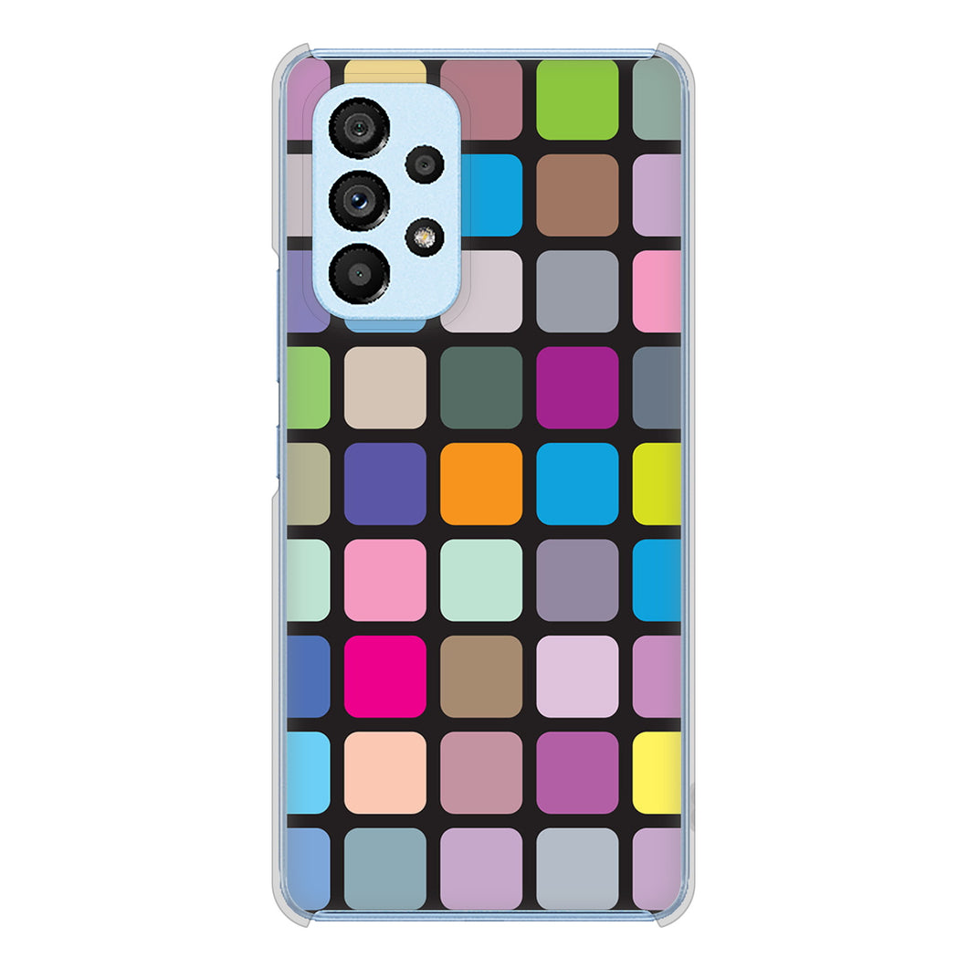 Galaxy A53 5G SC-53C docomo 509 カラースクエア ハードケース 背面印刷