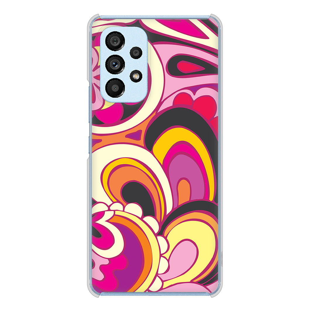 Galaxy A53 5G SC-53C docomo 586 ブローアップカラー ハードケース 背面印刷