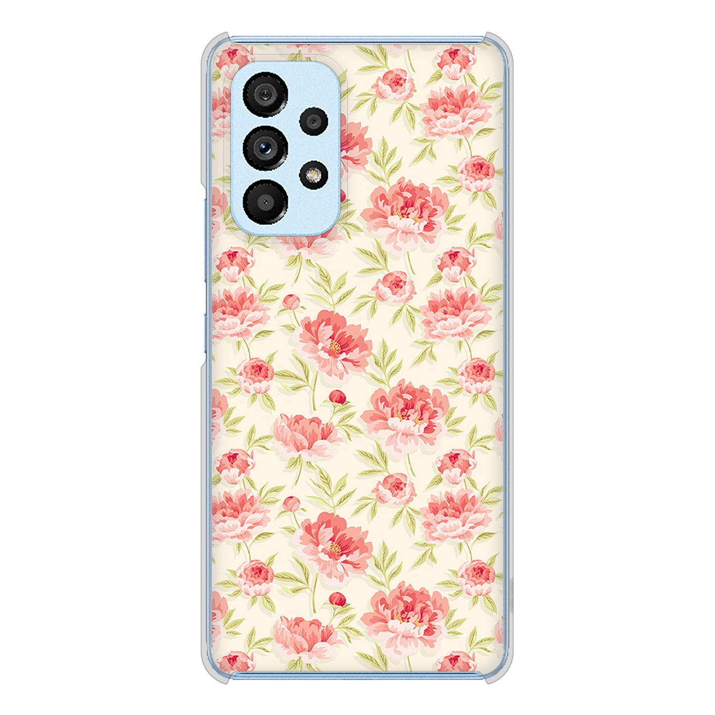 Galaxy A53 5G SC-53C docomo 北欧の小花 ハードケース 背面印刷