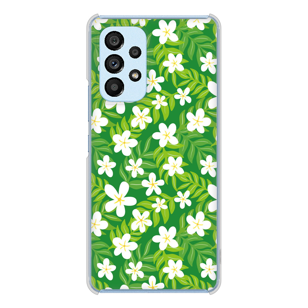 Galaxy A53 5G SC-53C docomo 760 ジャスミンの花畑 ハードケース 背面印刷