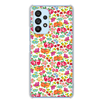 Galaxy A53 5G SC-53C docomo リバティプリント ハードケース 背面印刷