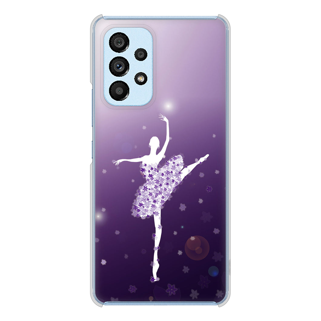 Galaxy A53 5G SC-53C docomo 1256 バレリーナ ハードケース 背面印刷