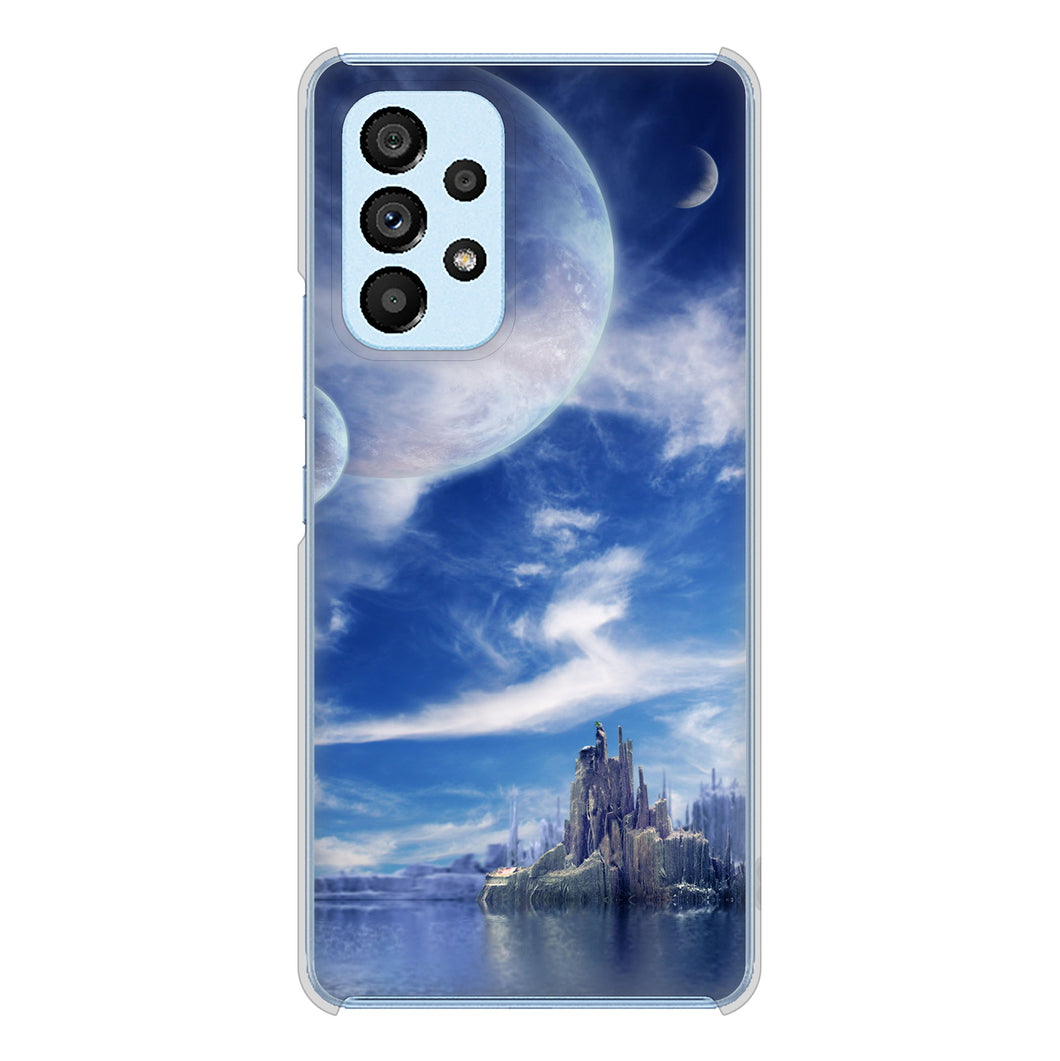 Galaxy A53 5G SC-53C docomo 1270 広がる宇宙 ハードケース 背面印刷