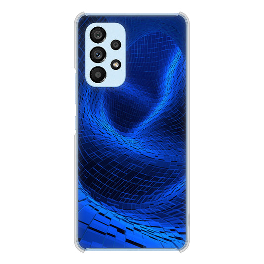 Galaxy A53 5G SC-53C docomo 1302 ワープブルー ハードケース 背面印刷