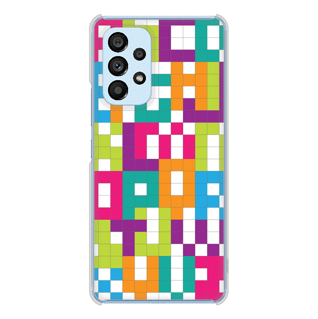 Galaxy A53 5G SC-53C docomo IB916 ブロックアルファベット ハードケース 背面印刷