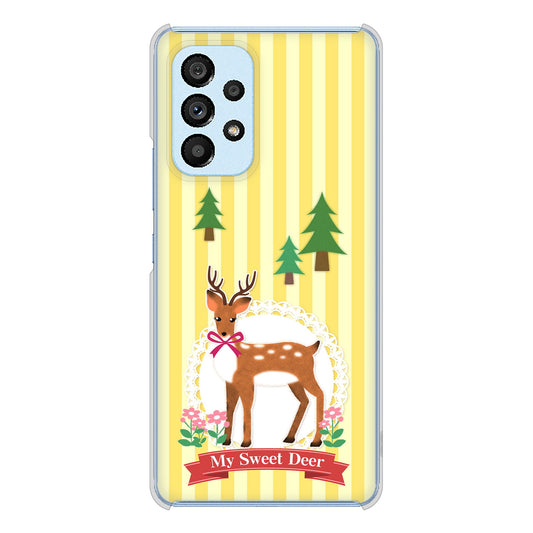 Galaxy A53 5G SC-53C docomo SC826 森の鹿 ハードケース 背面印刷