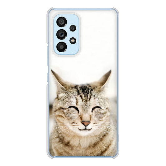 Galaxy A53 5G SC-53C docomo VA801 笑福ねこ ハードケース 背面印刷