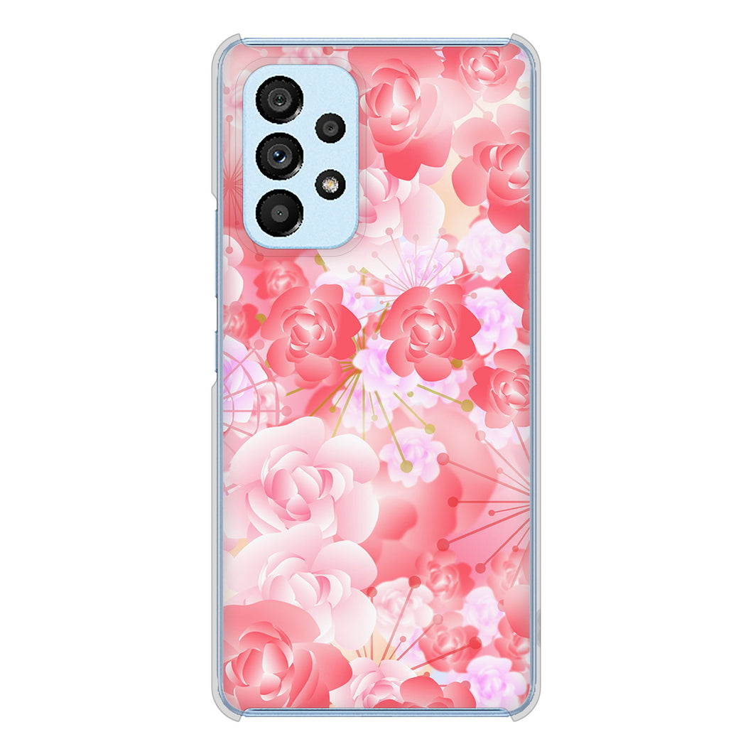 Galaxy A53 5G SC-53C docomo VA817 はんなり色の華 ハードケース 背面印刷
