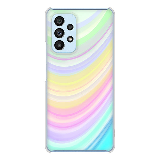 Galaxy A53 5G SC-53C docomo レインボー ハードケース 背面印刷