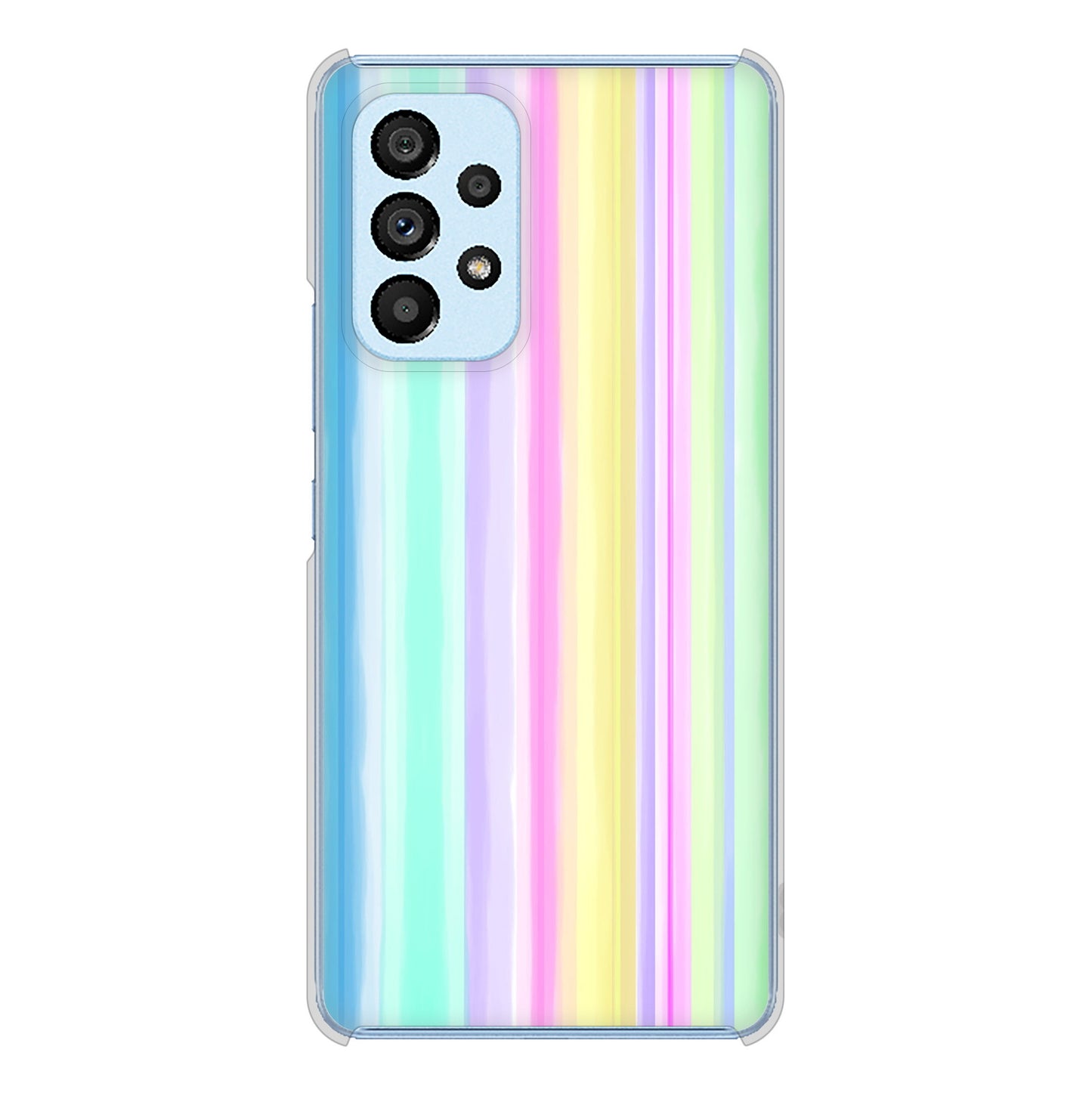 Galaxy A53 5G SC-53C docomo レインボー ハードケース 背面印刷