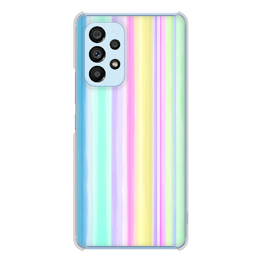 Galaxy A53 5G SC-53C docomo レインボー ハードケース 背面印刷