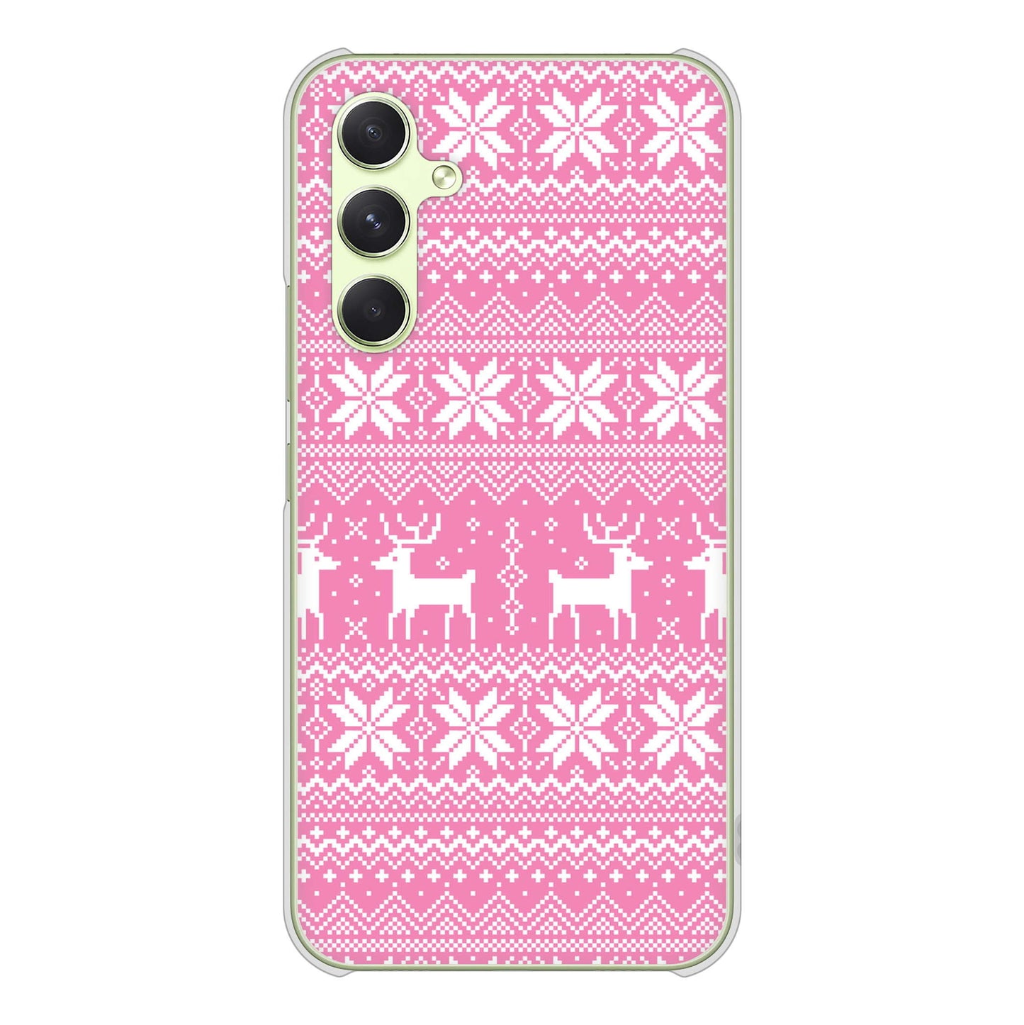 Galaxy A54 5G SC-53D docomo 高画質仕上げ 背面印刷 ハードケースクリスマス