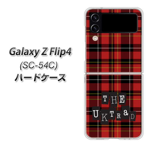 Galaxy Z Flip4 SC-54C docomo 547 THEチェック ハードケース 背面印刷