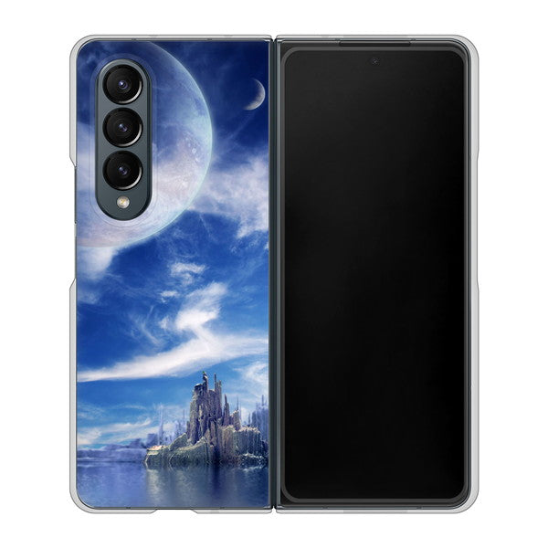 Galaxy Z Fold4 SC-55C docomo 1270 広がる宇宙 ハードケース 背面印刷