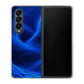 Galaxy Z Fold4 SC-55C docomo 1302 ワープブルー ハードケース 背面印刷