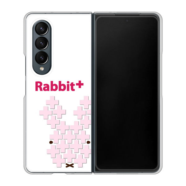 Galaxy Z Fold4 SC-55C docomo IA802 Rabbit＋ ハードケース 背面印刷