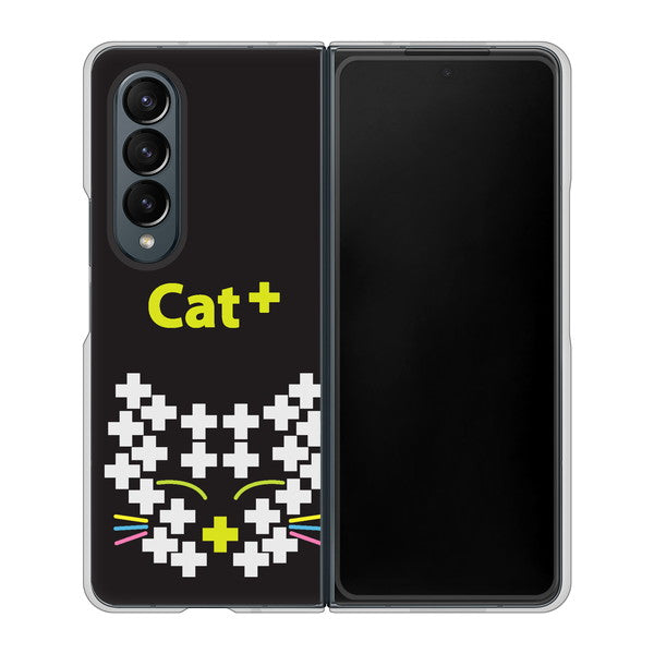 Galaxy Z Fold4 SC-55C docomo IA807 Cat＋ ハードケース 背面印刷