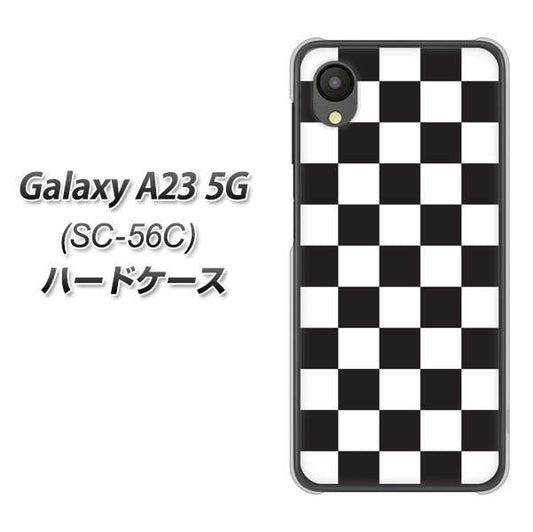 Galaxy A23 5G SC-56C docomo 151 フラッグチェック ハードケース 背面印刷