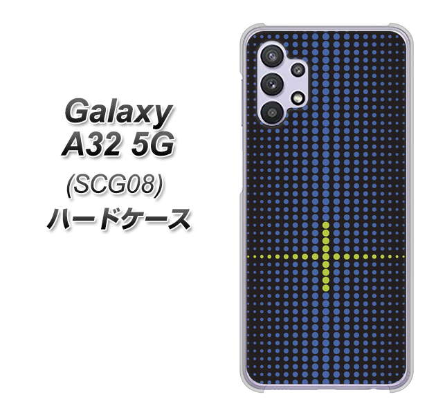 Galaxy A32 5G au IB907 グラデーションドット ハードケース 背面印刷