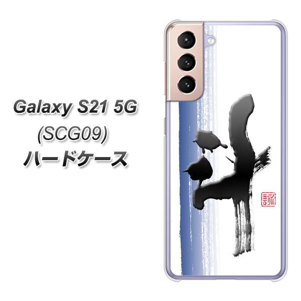Galaxy S21 5G SCG09 au OE829 斗 ハードケース 背面印刷
