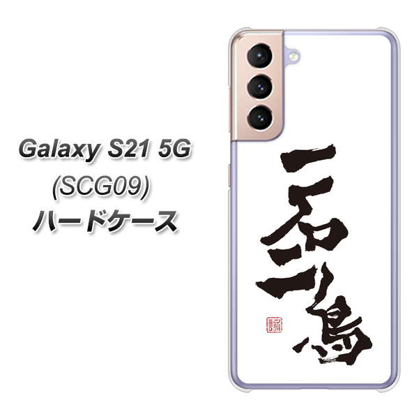 Galaxy S21 5G SCG09 au OE844 一石二鳥 ハードケース 背面印刷