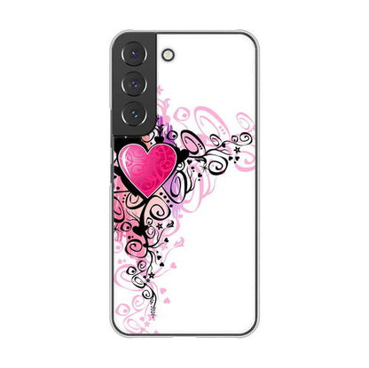 Galaxy S22 SCG13 au きらめきハート ハードケース 背面印刷
