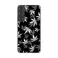 Galaxy S22 SCG13 au 064 モノトーン大麻ブラック ハードケース 背面印刷