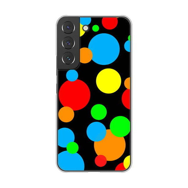 Galaxy S22 SCG13 au 076 シンプル（大阪のおばちゃん） ハードケース 背面印刷