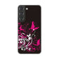 Galaxy S22 SCG13 au バタフライ ハードケース 背面印刷