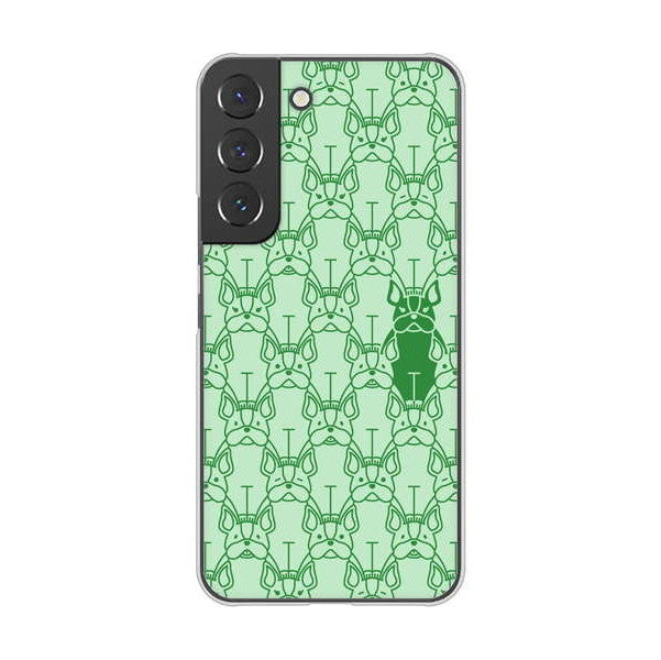 Galaxy S22 SCG13 au パターンアニマル ハードケース 背面印刷