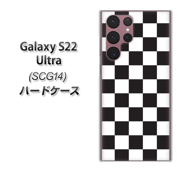 Galaxy S22 Ultra SCG14 au 151 フラッグチェック ハードケース 背面印刷