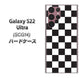 Galaxy S22 Ultra SCG14 au 151 フラッグチェック ハードケース 背面印刷