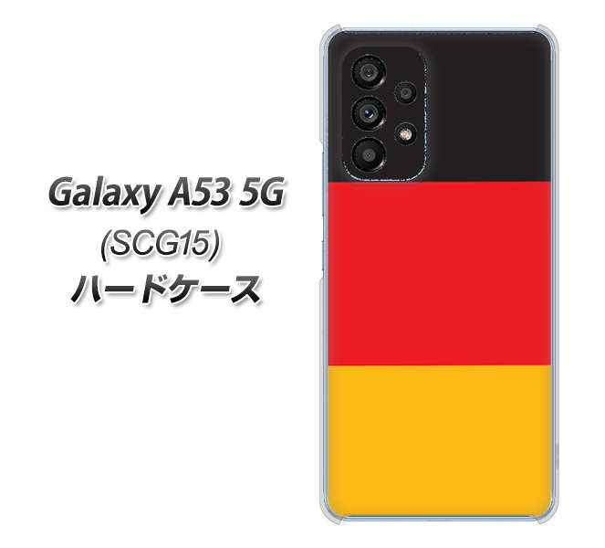 Galaxy A53 5G SCG15 au 675 ドイツ ハードケース 背面印刷
