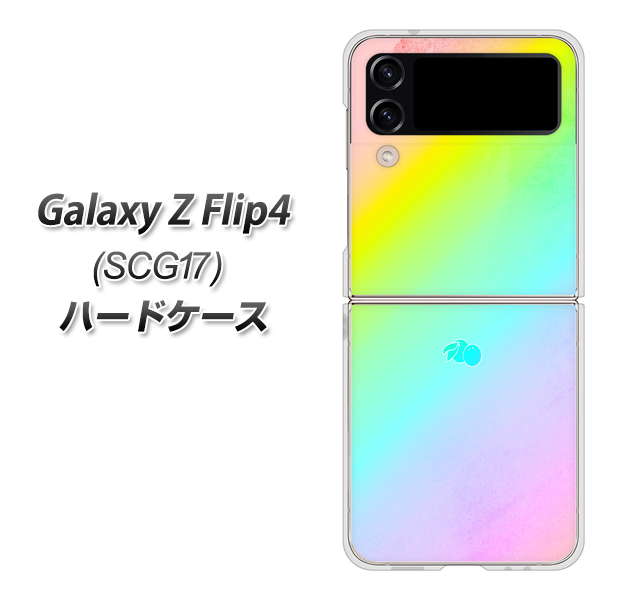 Galaxy Z Flip4 SCG17 au 高画質仕上げ 背面印刷 ハードケース【YJ287 デザイン】