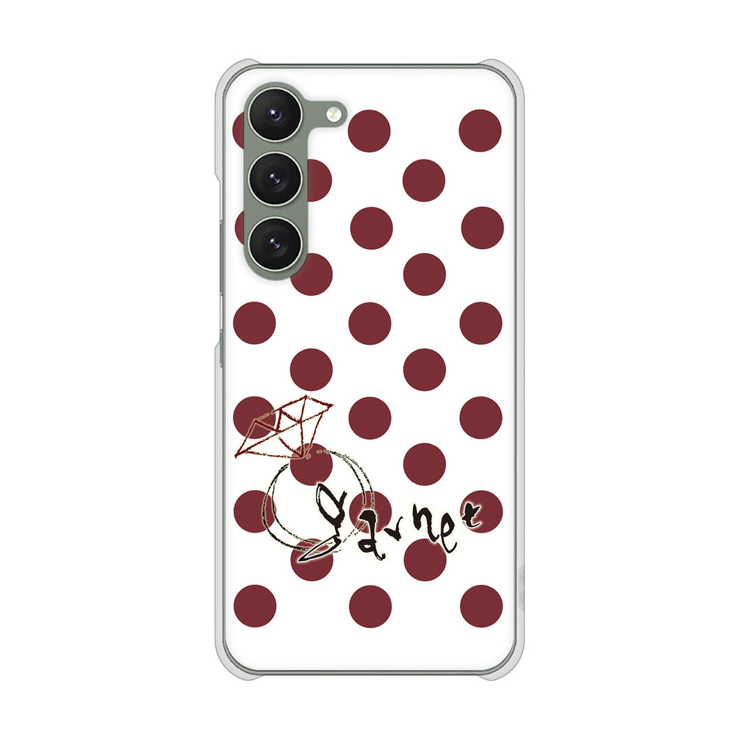 Galaxy S23 SCG19 au 高画質仕上げ 背面印刷 ハードケース 大野詠舟 誕生石
