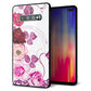 Galaxy S10+ SCV42 au 強化ガラス＆TPUスマホケース ガラプリ【116 ６月のバラ】