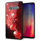 Galaxy S10+ SCV42 au 強化ガラス＆TPUスマホケース ガラプリ【385 クリスタルな恋】