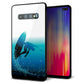 Galaxy S10+ SCV42 au 強化ガラス＆TPUスマホケース ガラプリ【416 カットバック】
