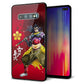 Galaxy S10+ SCV42 au 強化ガラス＆TPUスマホケース ガラプリ【AB806 前田慶次 イラストと家紋】
