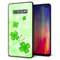 Galaxy S10+ SCV42 au 強化ガラス＆TPUスマホケース ガラプリ【VA819 まいおりる幸運】