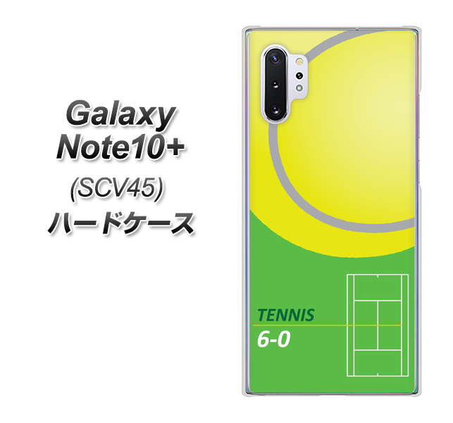 Galaxy Note10+ SCV45 au IB920 TENNIS ハードケース 背面印刷