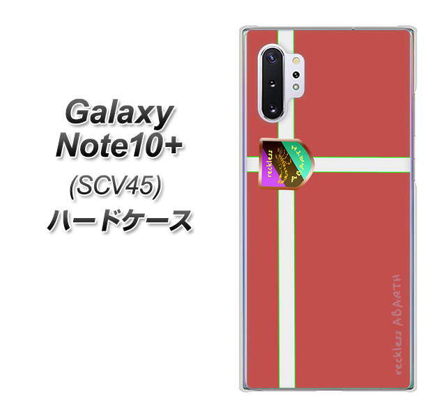 Galaxy Note10+ SCV45 au YC934 アバルト05 ハードケース 背面印刷