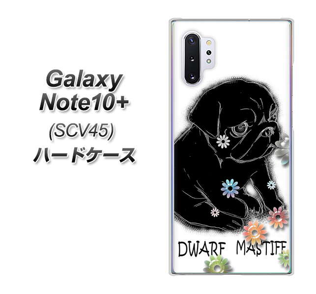Galaxy Note10+ SCV45 au YD859 パグ05 ハードケース 背面印刷